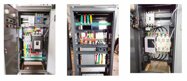 22kW-630kW旁路软启动柜外形图 - 22kW-630kW旁路软启动柜外形图